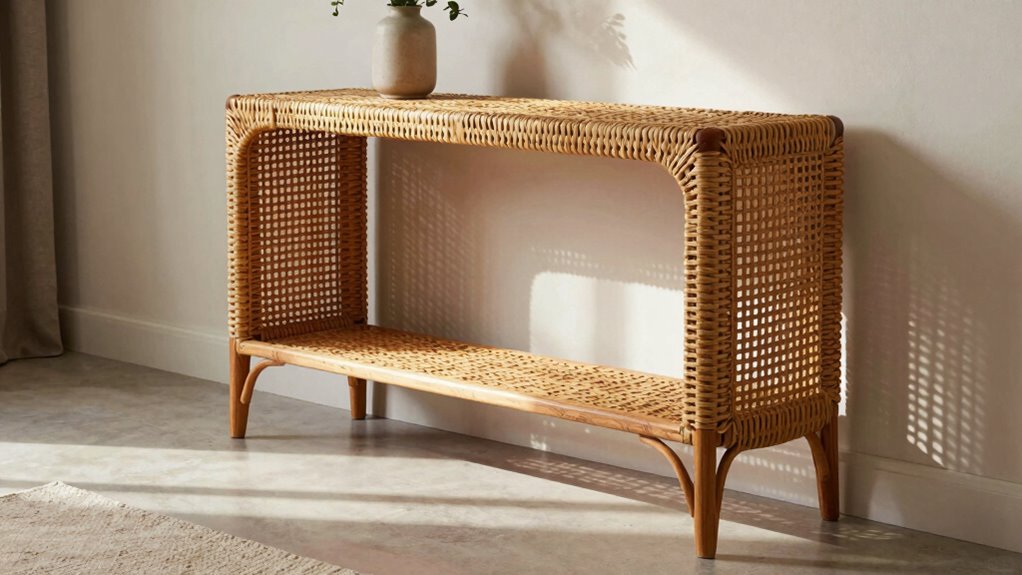 top rattan console tables