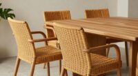top rattan dining chairs