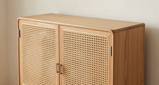top rattan shoe cabinet designs