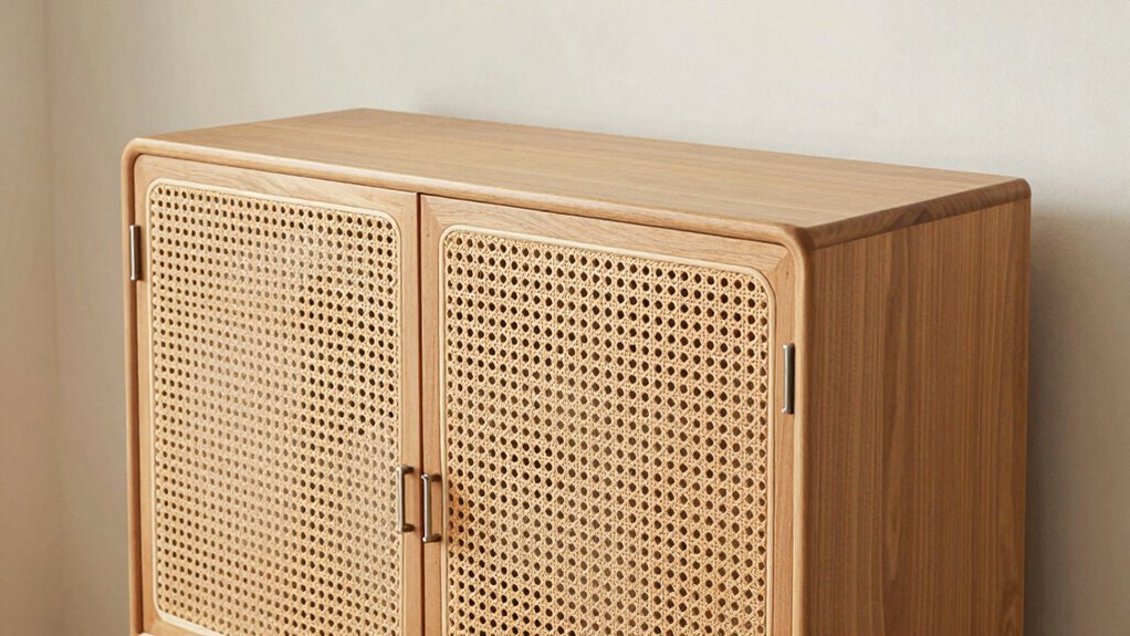top rattan shoe cabinet designs