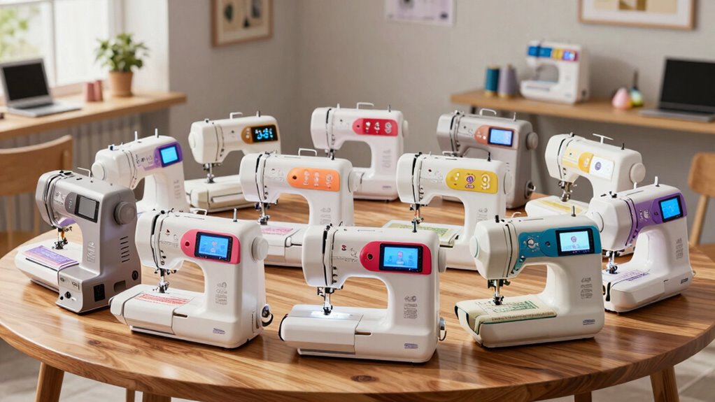 top sewing embroidery machines