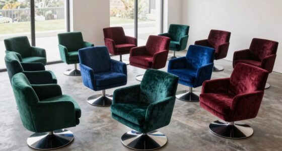 top swivel accent seating