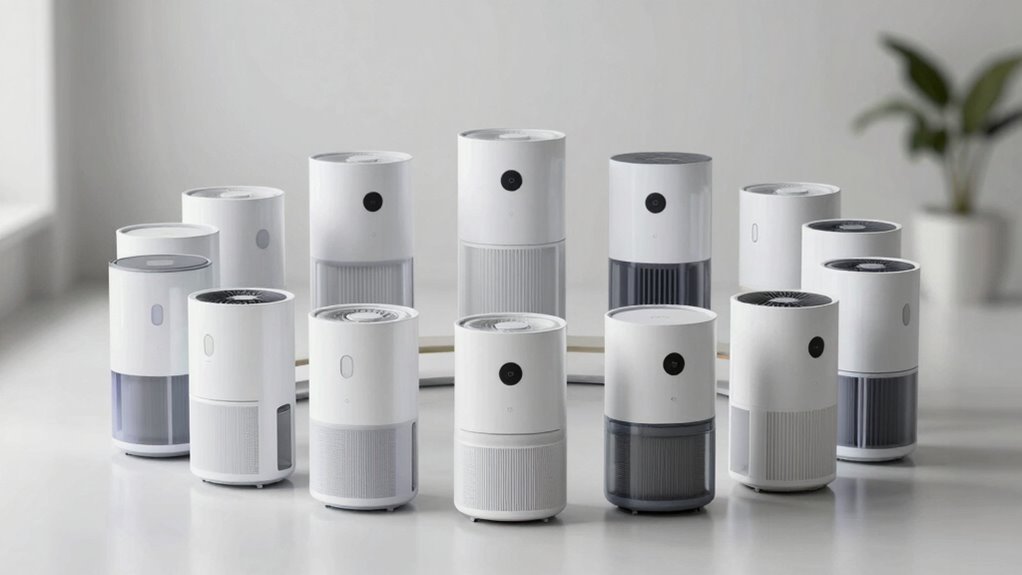 top washable filter air purifiers