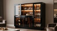 top wine storage bar cabinets