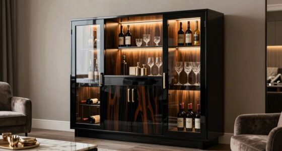 top wine storage bar cabinets