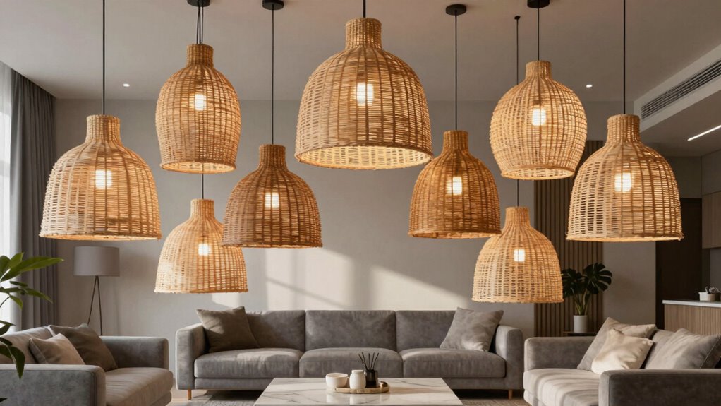 top woven pendant light picks