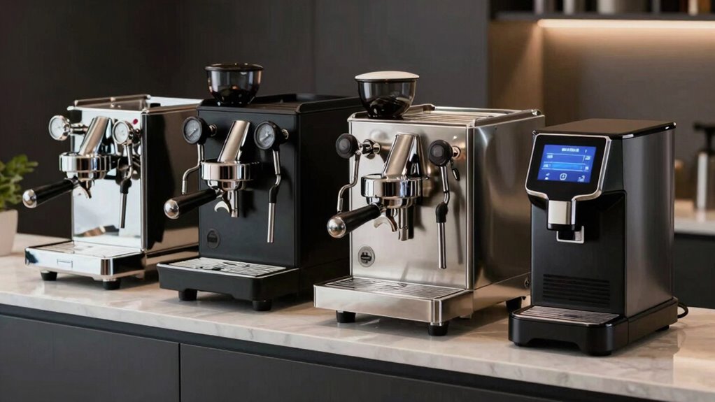types of espresso machines