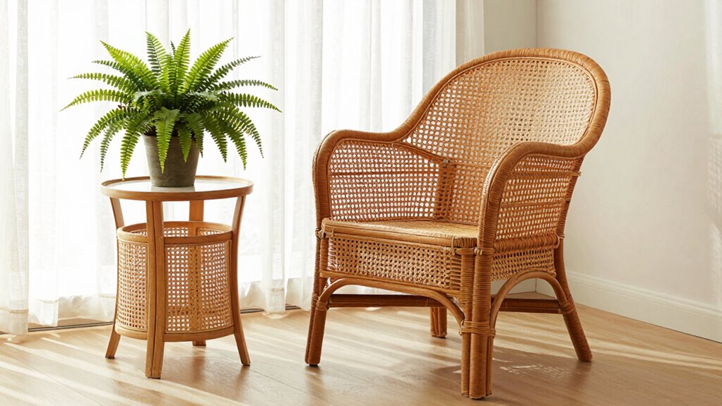 versatile rattan in interiors