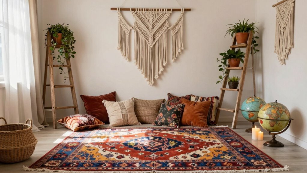 vibrant patterns and textures