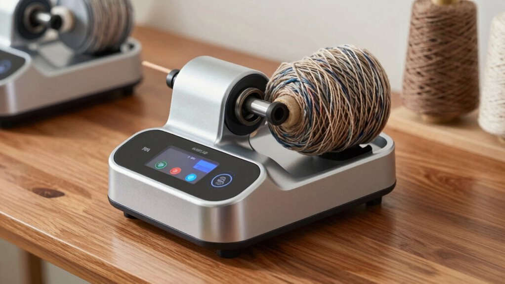 yarn winding safety features