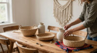 She Made a Few Boho Swaps, and Now the Dining Room Feels More Like Her