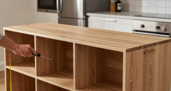 This Stylish IKEA BILLY Hack Looks Like a High-End Kitchen Island