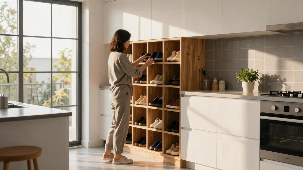 A Kitchen Got A Smarter And Brighter Layout Thanks To A Catchall Mudroom