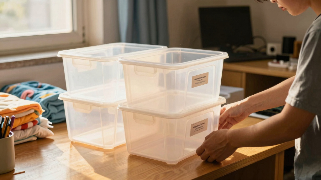 How to Choose Dorm Room Organization Bins