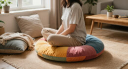 10 Floor Cushions That Instantly Create Cozy Reading Nooks (And Extra Seating!)
