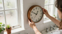 I Moved A Clock To My Bathroom, And It Changed My Morning Routine Forever