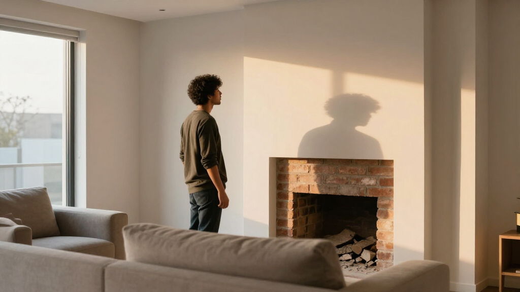 They Removed The Living Room’s Brick Fireplace — And They Don’t Regret It