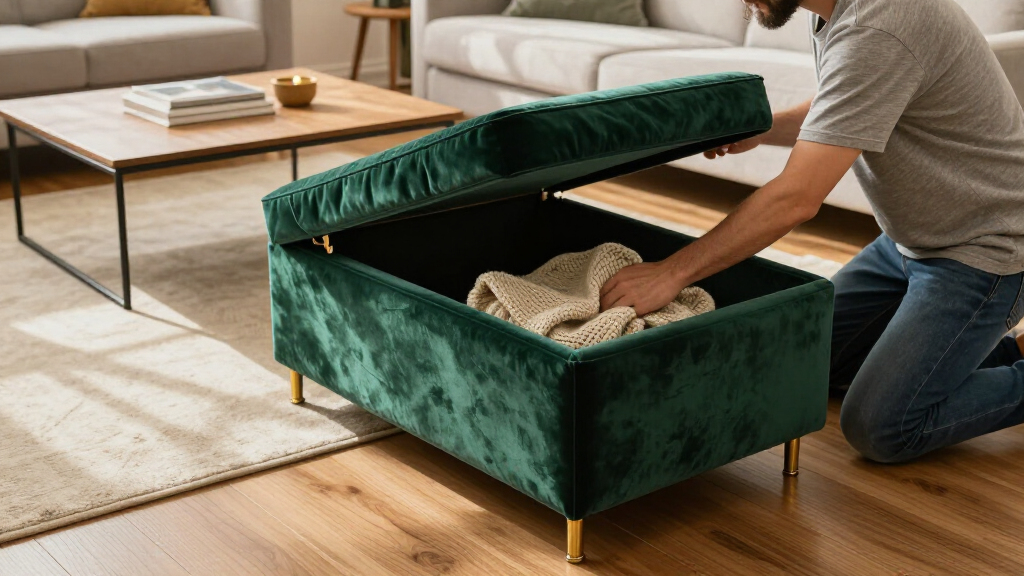 14 Best Velvet Storage Ottomans for Style and Hidden Storage in 2026