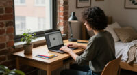 A Tiny Corner Of An NYC Bedroom Became The Most Inspiring Office