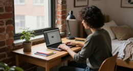 A Tiny Corner Of An NYC Bedroom Became The Most Inspiring Office