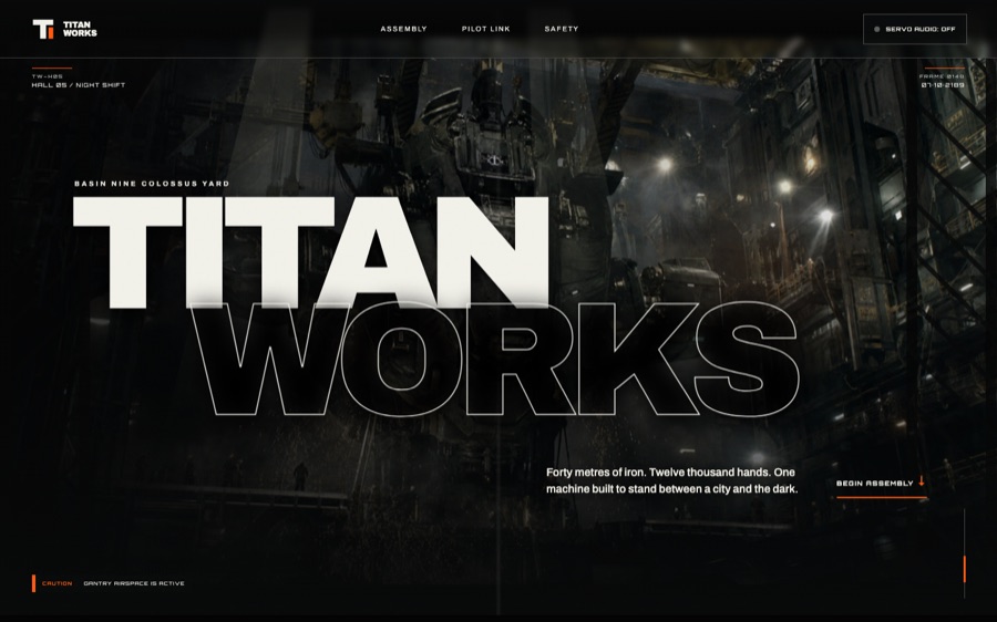 Titan Works — Colossus Assembly Hall 05