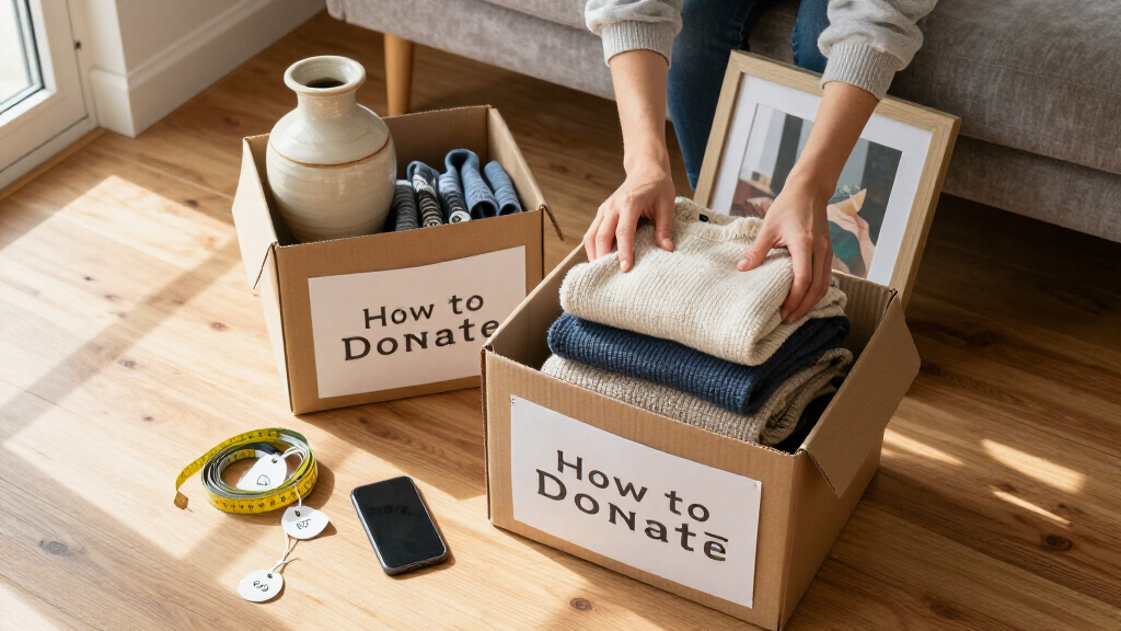 How To Donate (Or Sell) Your Old Stuff After Decluttering