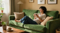 I Didn’t Think I’d Ever Buy A Green Couch — But I’m So Glad I Got This One From Burrow (It’s Prettier Than I’d Imagined!)