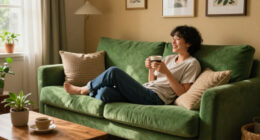 I Didn’t Think I’d Ever Buy A Green Couch — But I’m So Glad I Got This One From Burrow (It’s Prettier Than I’d Imagined!)