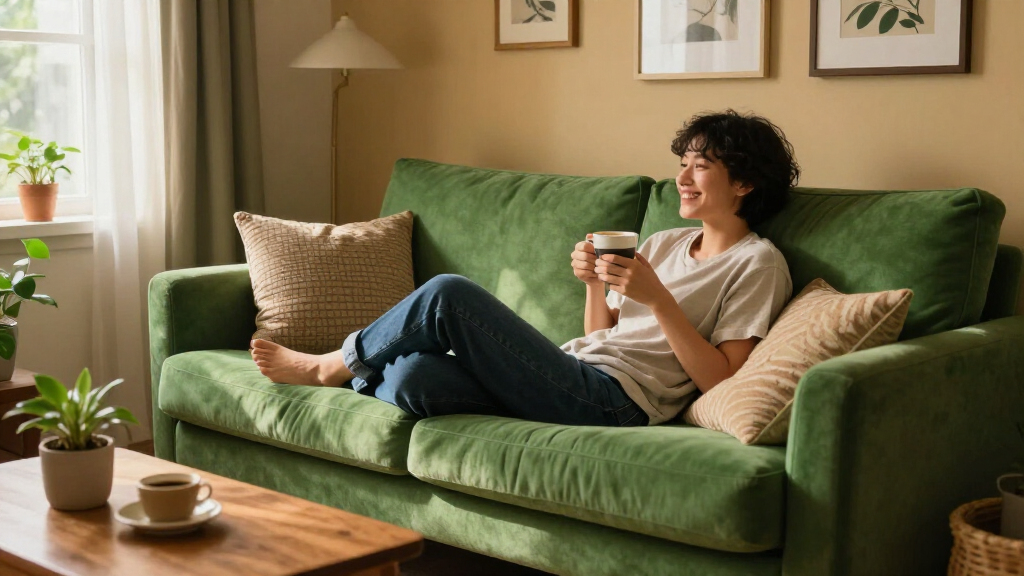 I Didn’t Think I’d Ever Buy A Green Couch — But I’m So Glad I Got This One From Burrow (It’s Prettier Than I’d Imagined!)