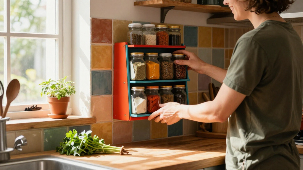 I’ll Never Use An Ordinary Spice Rack Again After Seeing This One