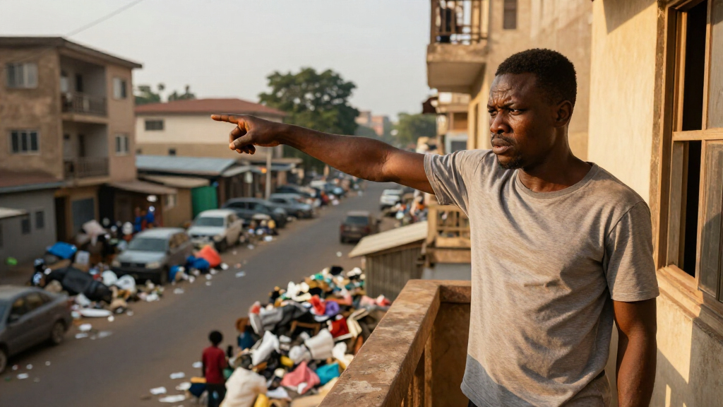 Lagos Residents Accuse LAWMA, Contractor Of Allowing Refuse To Pile Up For Months In Aboru Communities - Sahara Reporters