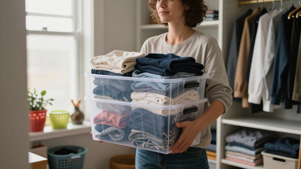 My Parents Just Showed Me The Perfect Solution For Decluttering A Closet