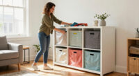 She Used IKEA Storage To Make Her Studio Feel Like A One-Bedroom