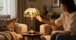 T.J. Maxx Is Selling Out Of This Tiffany-Inspired Accent Lamp