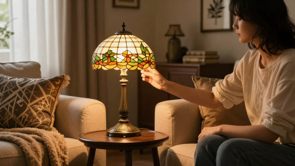 T.J. Maxx Is Selling Out Of This Tiffany-Inspired Accent Lamp
