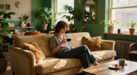 They Turned Their Beige 1900S Parlor Into A Bold, Green “Analog Room”
