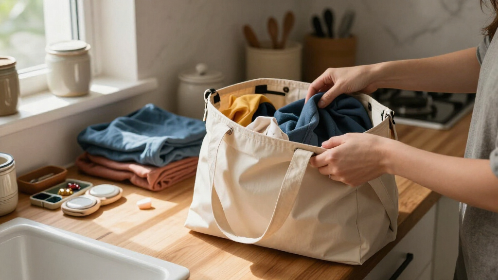 This Quince Expandable Tote Holds Everything My Suitcase Can’t On Flights
