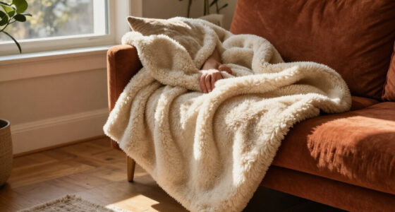5 Ways A 50"X60" Sherpa Throw Can Add Comfort To Your Space