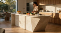 Designers Say Shapely, Angular Kitchen Islands Don't Just Look Good — They Can Improve The Flow Of Your Space, Too