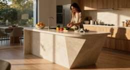 Designers Say Shapely, Angular Kitchen Islands Don't Just Look Good — They Can Improve The Flow Of Your Space, Too