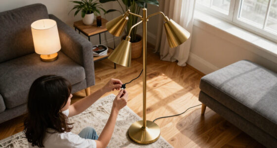 Designs Direct Recalls Cupcakes And Cashmere Brand Three-Light Floor Lamps, Due To Risk Of Serious Injury From Fire And Burn Hazards