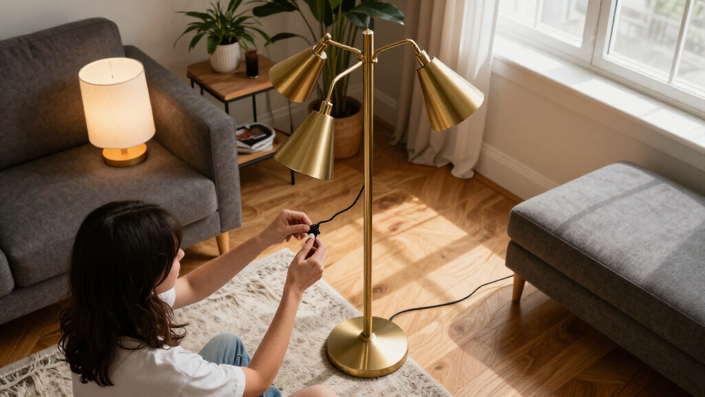 Designs Direct Recalls Cupcakes And Cashmere Brand Three-Light Floor Lamps, Due To Risk Of Serious Injury From Fire And Burn Hazards