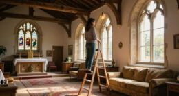 DIYer Transforms An Abandoned Church Into Her Dream Home