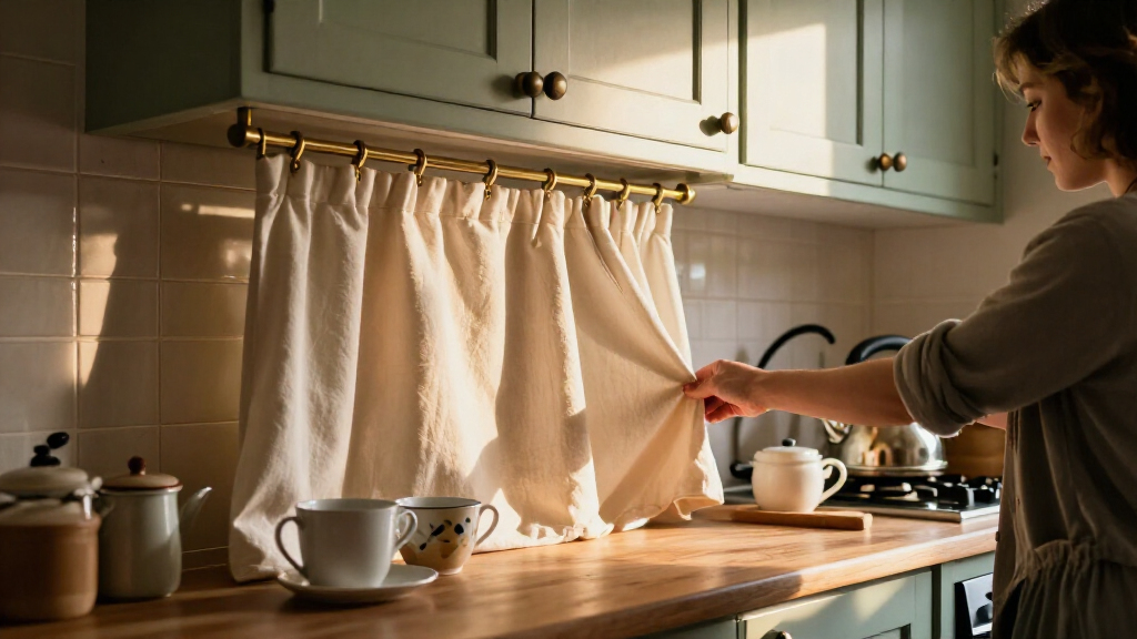 Dunelm's £15 Café Cupboard Curtains Are Back In Stock