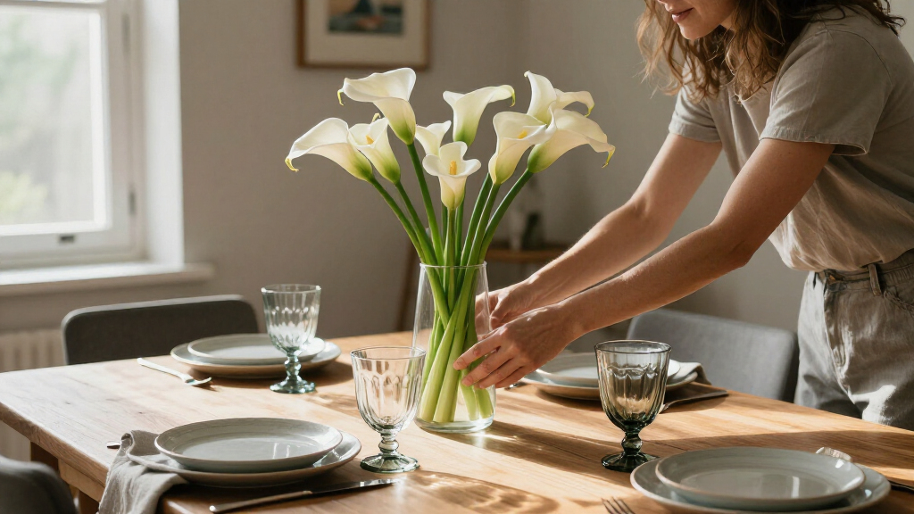 Everyone Is Using Calla Lilies To Style Their Tables This Season — But Floristry Aside, Here's How The Coolest Stylists 'Fake' The Look Through Design