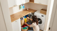 I Designed A Tiny Laundry Room For My Family Of 4 – These Clever Storage Ideas Keep It Clutter-free