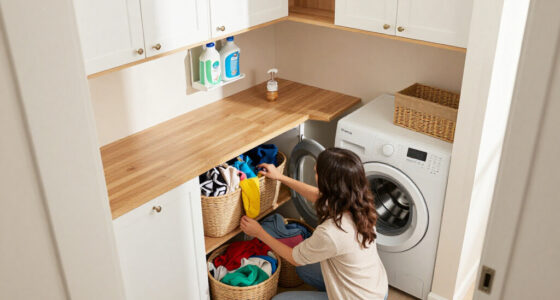 I Designed A Tiny Laundry Room For My Family Of 4 – These Clever Storage Ideas Keep It Clutter-free