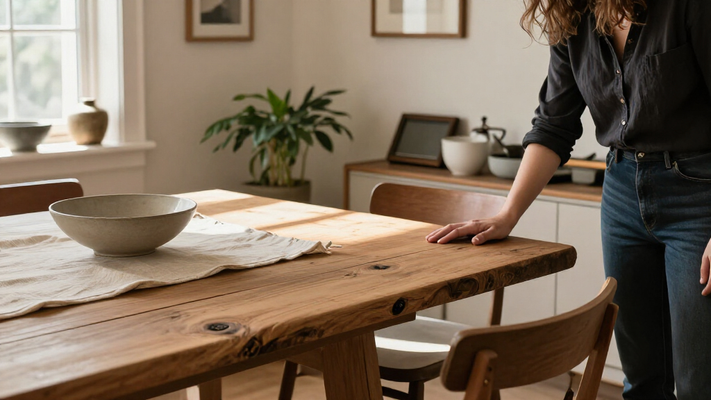 Interior Designers Actually Want Tables That Are A Little Rough Around The Edges — Why This Handcrafted Trend Is Officially A 'Thing'