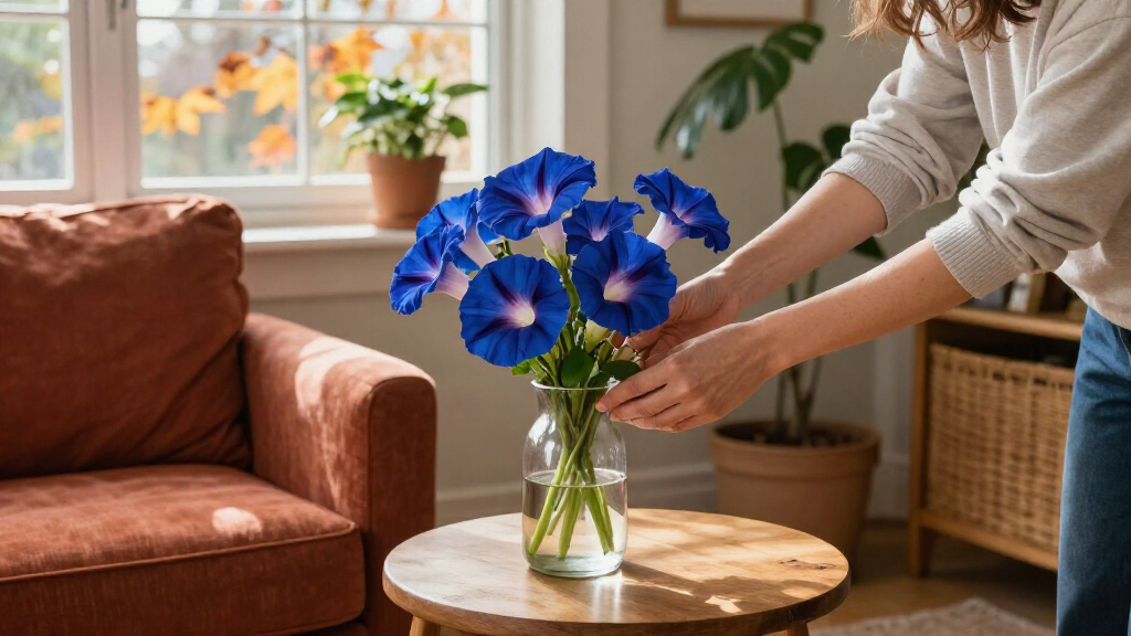 Looking For Fall Florals? LetuoClips Morning Glory Stems Are $7