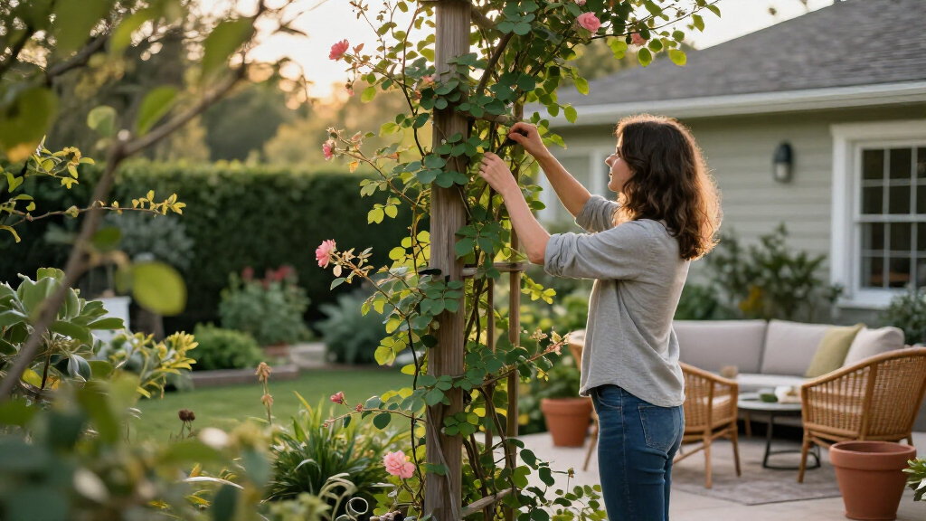 Not Fences Or Screens: Add Privacy To A Backyard With An Old-Fashioned Solution